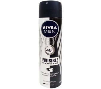 Nivea A/P Spray For Men Invisible Black & White