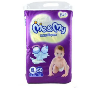 Me & My Diapers 50Pcs Xl