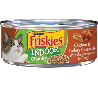 Fries Kies Indoor Chunky (Chicken & Turkey Casserole) 156GM 