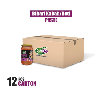 Q&N FLAVORS Bihari Kabab/ Boti Paste 320GM (12pcs Carton)