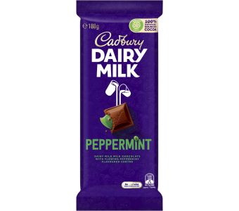 CADBURY - Dairy Milk Peppermint 180g imp