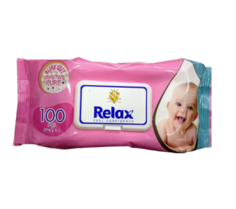 Relax Baby Wipes 100PCs