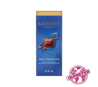 GODIVA - BELGIUM MILK CHOCOLATE 90G