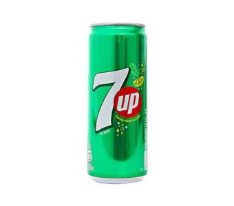 7Up Drink Slim Can 250Ml