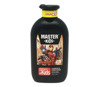 Master Kids Shampoo & Cond Iron Man