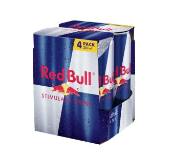 Red Bull Energy Drink 4Pc Pack
