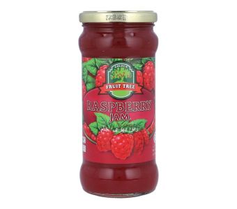 FRUIT TREE RASPBERRY JAM 440GM
