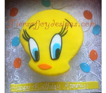 CAKE SHAPE TWEETY - 2 LBS