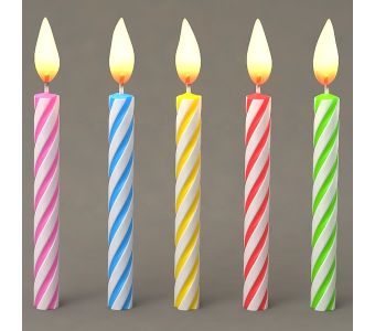 Birthday Candle (Sj 60) 22