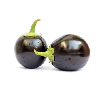 Fresh Brinjal / Eggplant / Baingun Gol 1 Kg