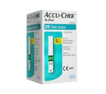 Accu-Chek Active Test Strips (Pack Of 25)