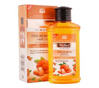WELLICE Strong & Brighten Almond shampoo 400gm