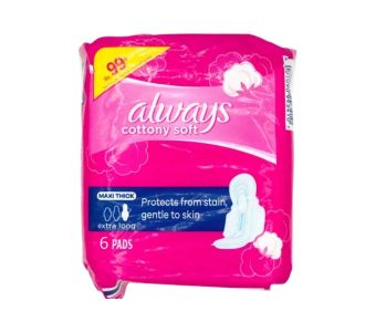 ALWAYS - Soft long 6 pads pink