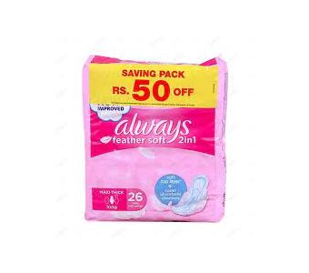 Always Feathersoft 2In1 T5 Trios 24P