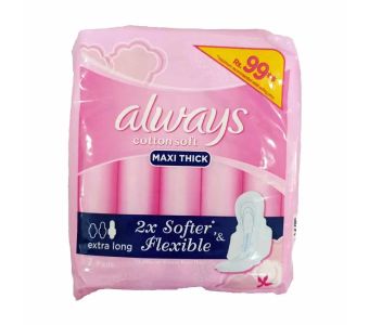 ALWAYS - Soft extra long cottony 6pcs