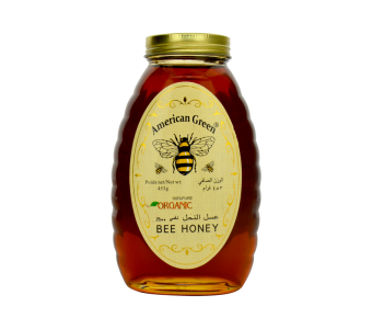 American Green Organic Bee Honey 453g