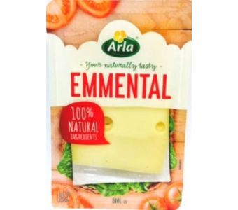 Arla Emmental Cheese Slices 150g EB