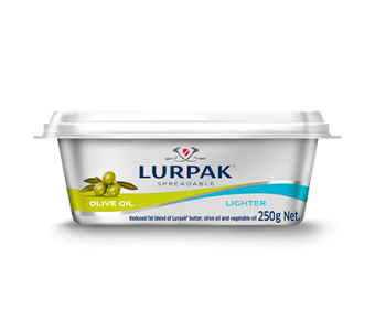 Lurpak Olive Oil Lighter Spreadable 250gm DM