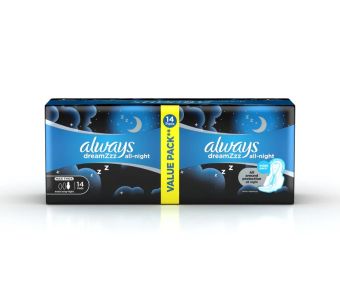 ALWAYS thick T5 night duo 14pcs