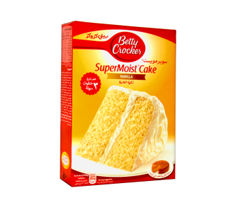 Betty Crocker Super Moist Cake Vanilla 500g