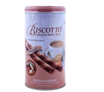 BISCOTTO - Biscotto Chocolate Hazelnut Wafer Sticks 370g
