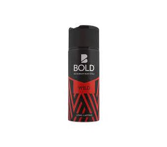 BOLD deodorant  body spray  wild A 150ml