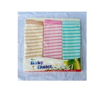 Born Baby 3Pcs Face Towel 14503