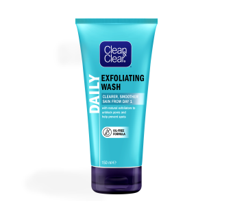 clean clear exfoliating face wash 150ml
