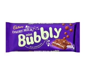 Dairy Milk Chocolate Bubbly 87gm