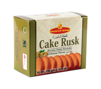 United  Cake Rusk Cardamom 150gm