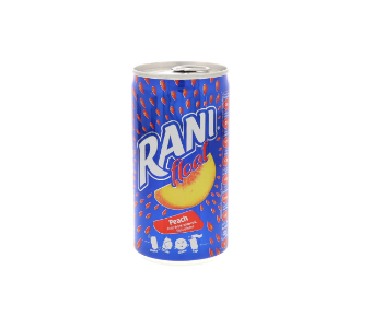 RANI Float Peach Fruit Drink Can 180ml