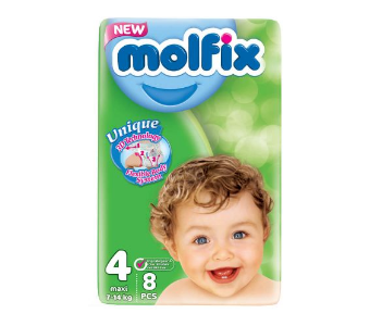 MOLFIX diapers maxi small 8pcs 4no