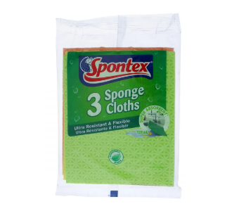 SPONTEX 3 SPONGE CLOTHS