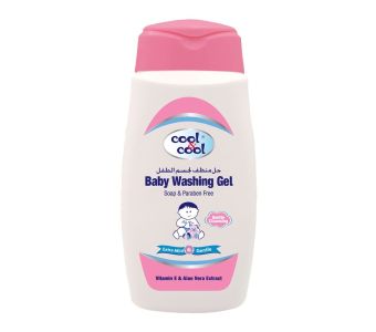 Cool&Cool Baby Wash 250ml Soap&Paraben Free