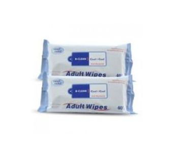 Cool & Cool Adult Wipes 40s