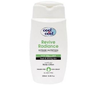 cool & cool body lotion revive radiance 250ml