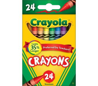 Wax Cryons Box Colour 24p in One Box