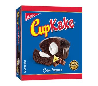 Hilal Cup Cake Choco Vanila 12+1