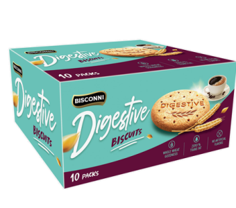 Bisconni Digestive Ticky Pack 10 Packet