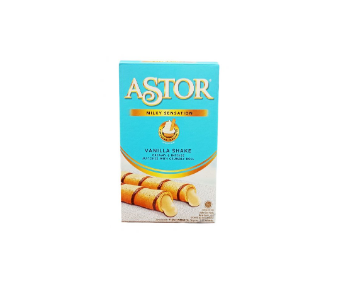 ASTOR  Wafer Roll Vanilla Shake 40G