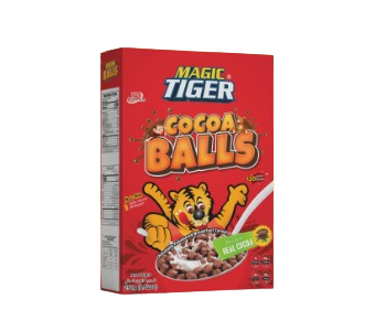 Magic tiger breakfast cereal cocoa balls chocolate Flavored 250g