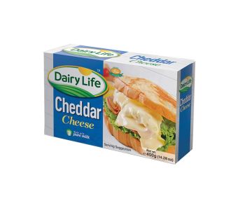 Dairy Life Cheddar Cheese 400Gm