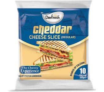 Day Fresh Cheddar Slice 200Gm