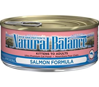 Natural Balance Chicken, Salmon & Duck Cat Tin Food Kitten 85g