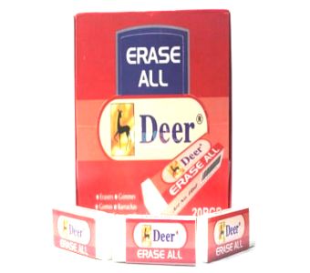 Deer Eraser Pack of 20pcs.