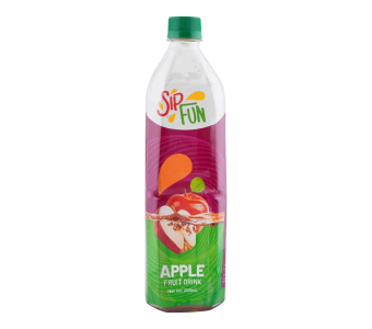 SIP FUN Apple Fruit Drink - 1 Liter