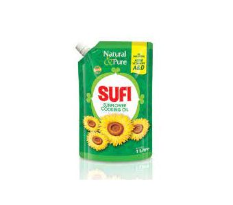 SUFI - sunflower oil nozzle 1ltr pouch