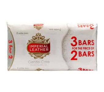 IMPERIAL LEATHER - White Soap 100g x 3