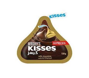 HERSHEYS - Kisses Milk Chocolate 100g