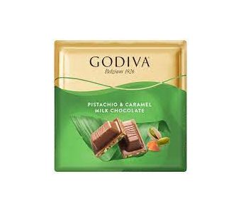 GODIVA - Pistachio & Caramel Milk Chocolate